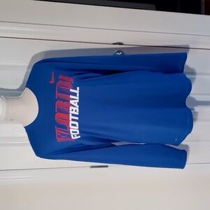 Nike Dri-Fit Men's Long Sleeve Florida Gators 🐊 Football Pullover Shirt Size S